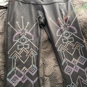 Teeki seven crowns bell bottom flare yoga pants